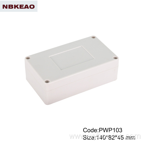 IP65 plastic enclosure outdoor enclosure waterproof Plastic Junction box outdoor electronics custom abs Plastic enclosure